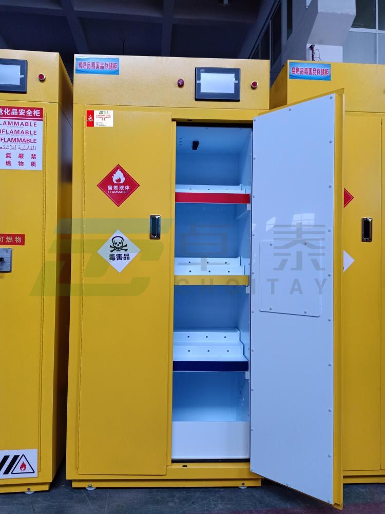 天津易燃品毒害品储存柜 卓泰无管净气型危化品储存柜 非标定制
