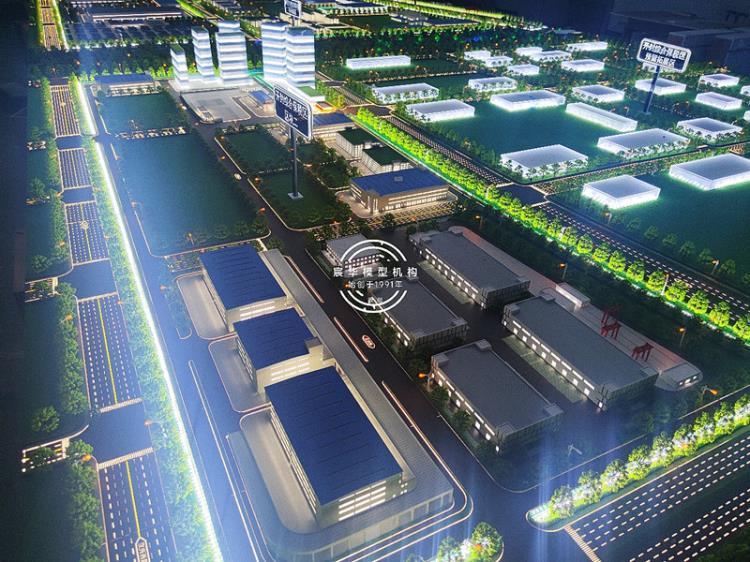 开封市保税区沙盘模型-南京宸华模型公司制作