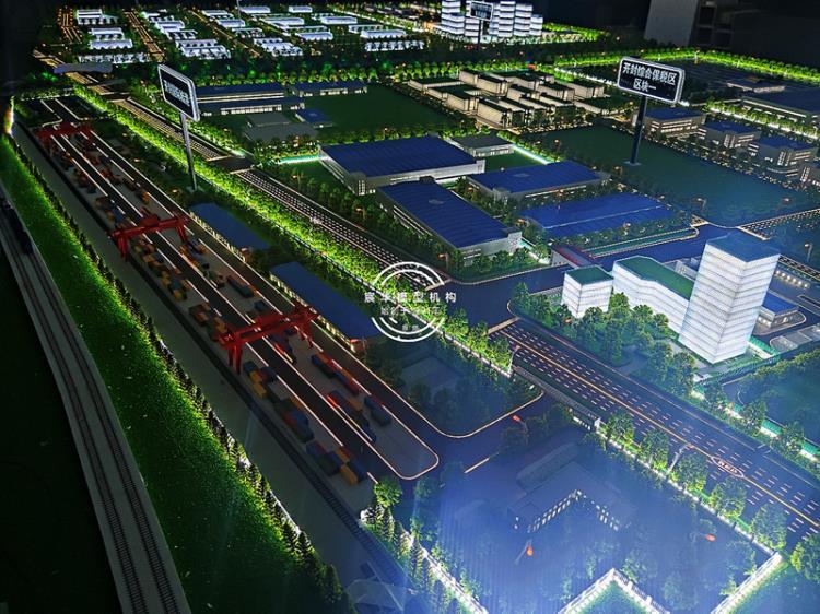 开封市保税区沙盘模型-南京宸华模型公司制作