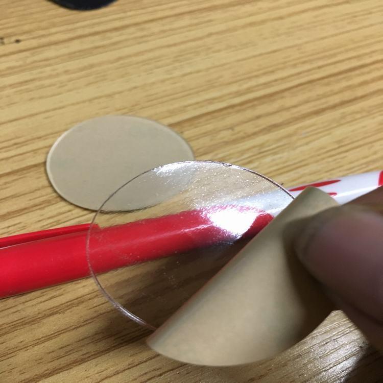 广东塑料单面自粘PVC垫片塑胶透明垫片PET挂钩