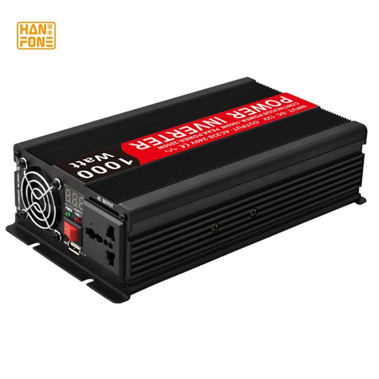 逆变器1000W电源转换器12V逆变器充电逆变器正弦波