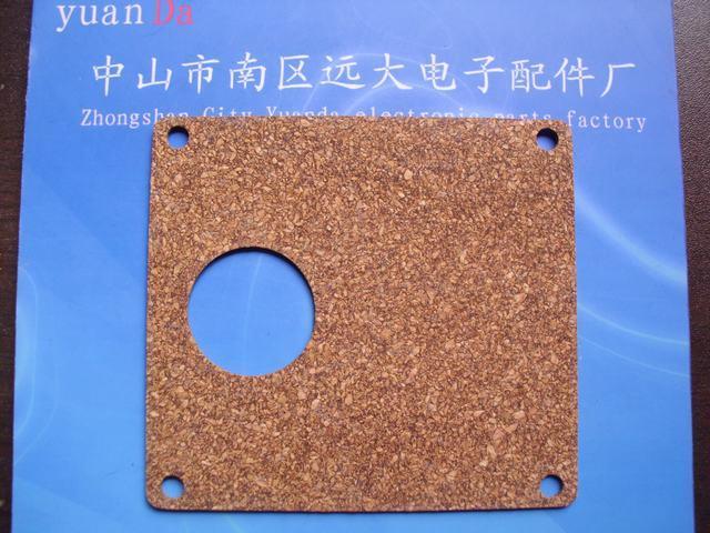 供应本色圆形橡胶软木垫耐油软木密封圈机械