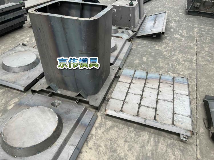 宜宾植草式挡土墙钢模具预制生态框护坡模具京伟