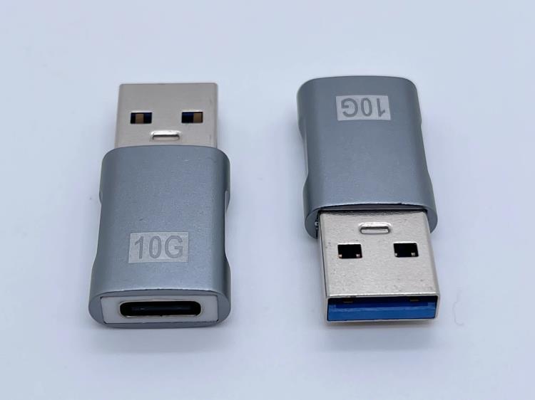 USB 3.0 转 TYPE C 3.1 双面10G转接头