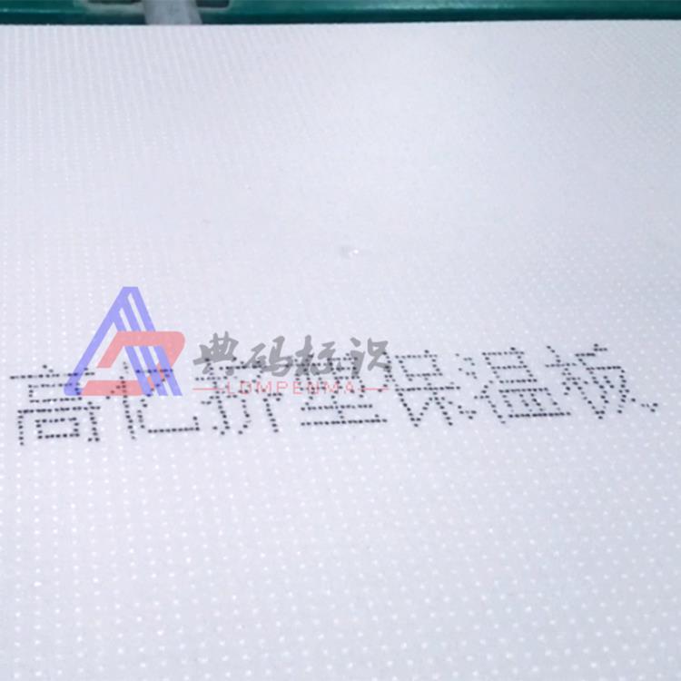 供应河北廊坊保温板喷码机 流水线自动称重喷印大字符喷码机